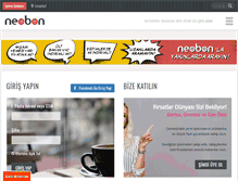 Tablet Screenshot of neobon.com